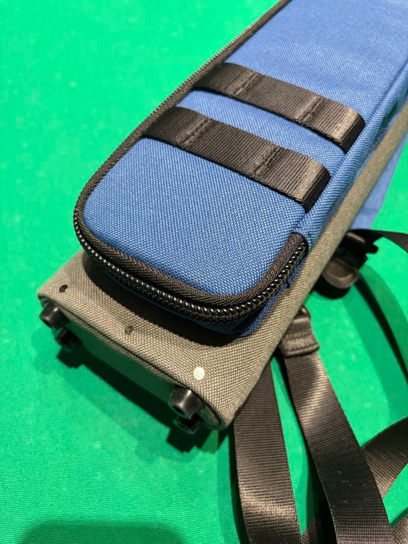 【極美品】3 seconds ビリヤードケース 青×グレー