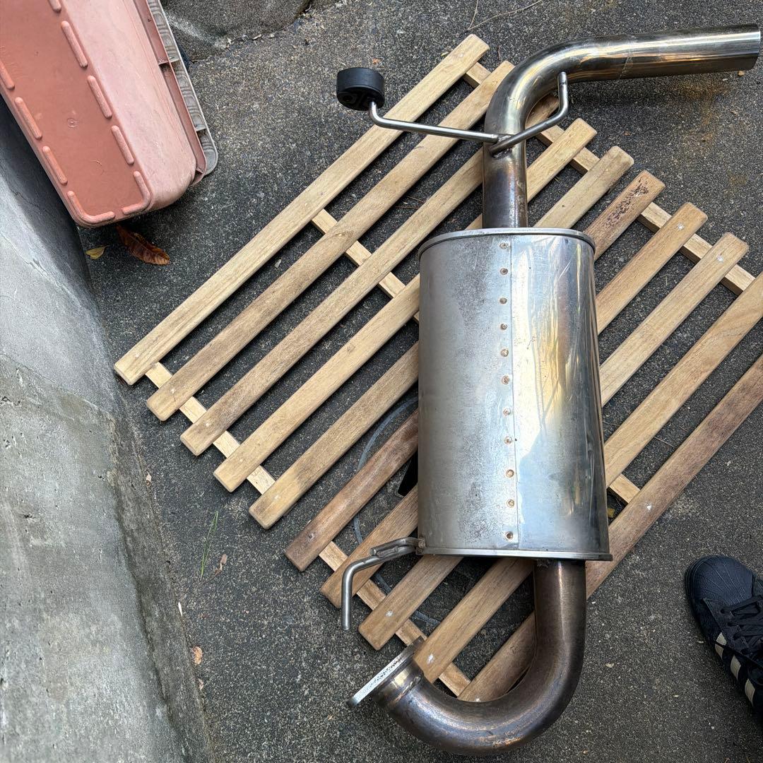 nb6c用　社外ステンレス製マフラー本体