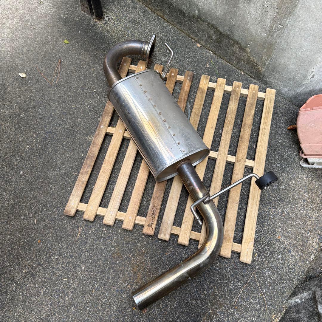 nb6c用　社外ステンレス製マフラー本体