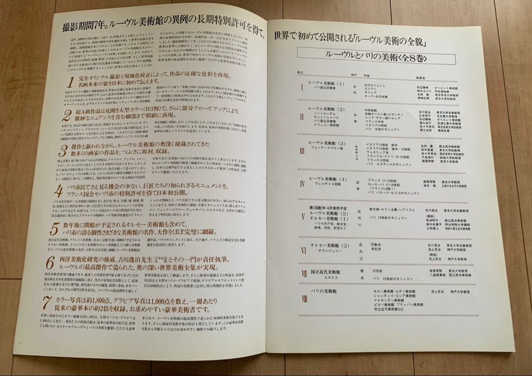 ルーヴルとパリの美術 全巻セット