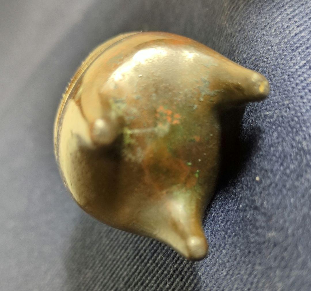 ヨ*ヨ様 煎茶道具　古銅製　香炉 　木箱付き