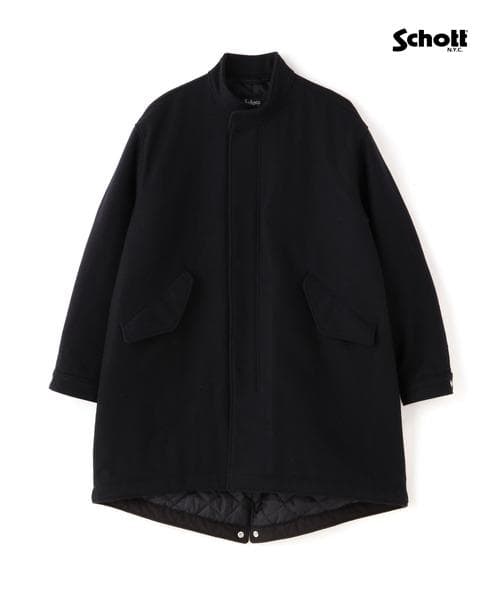 r*n様 Schott ブラック ロングコート