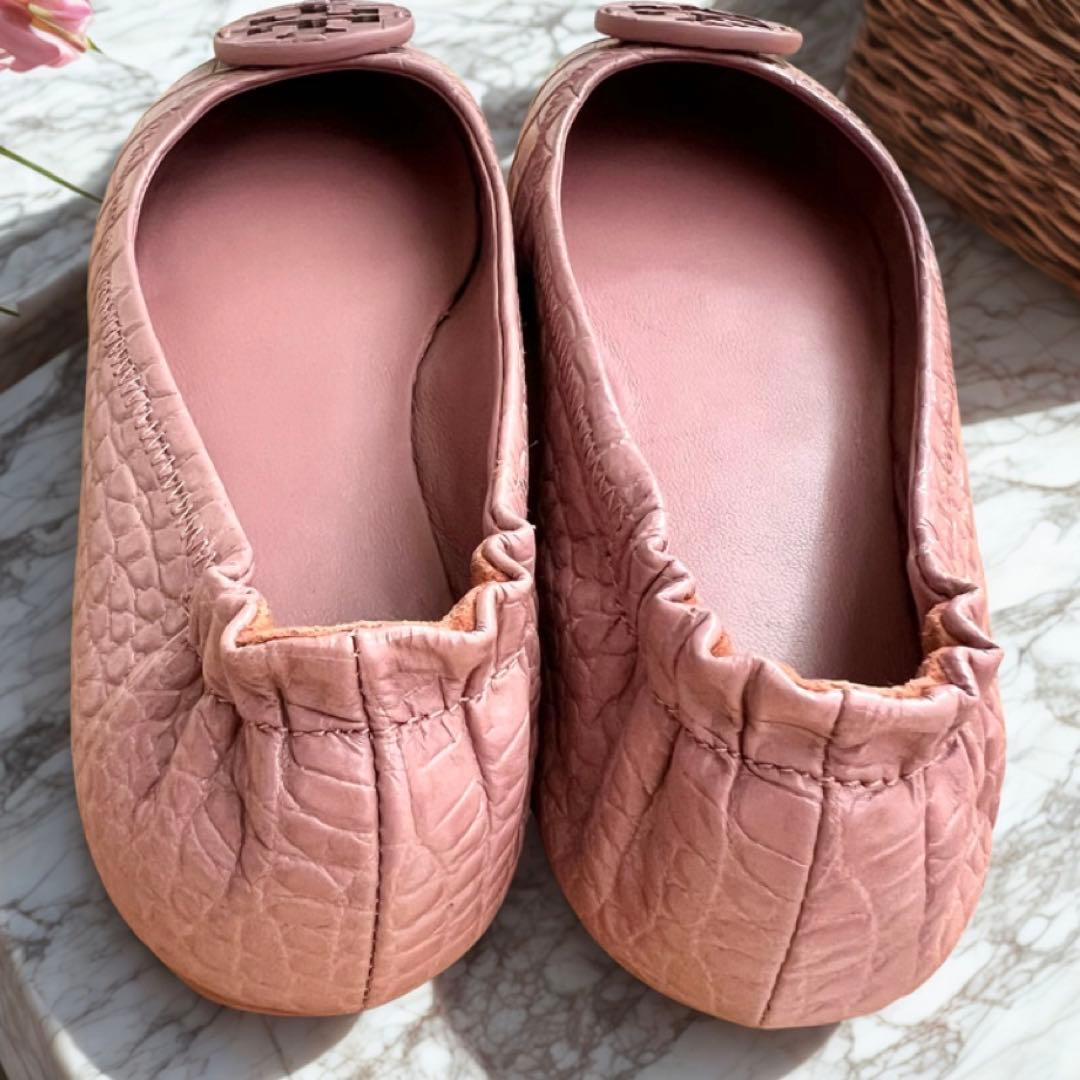 美品✨Tory Burch トリーバーチ バレエシューズ　6.5 23.5㎝