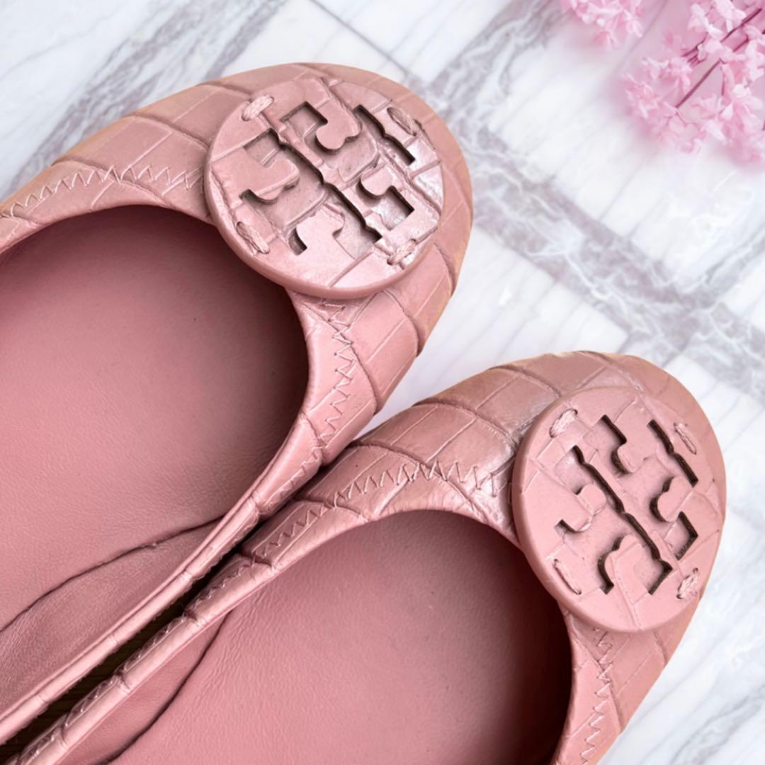 美品✨Tory Burch トリーバーチ バレエシューズ　6.5 23.5㎝