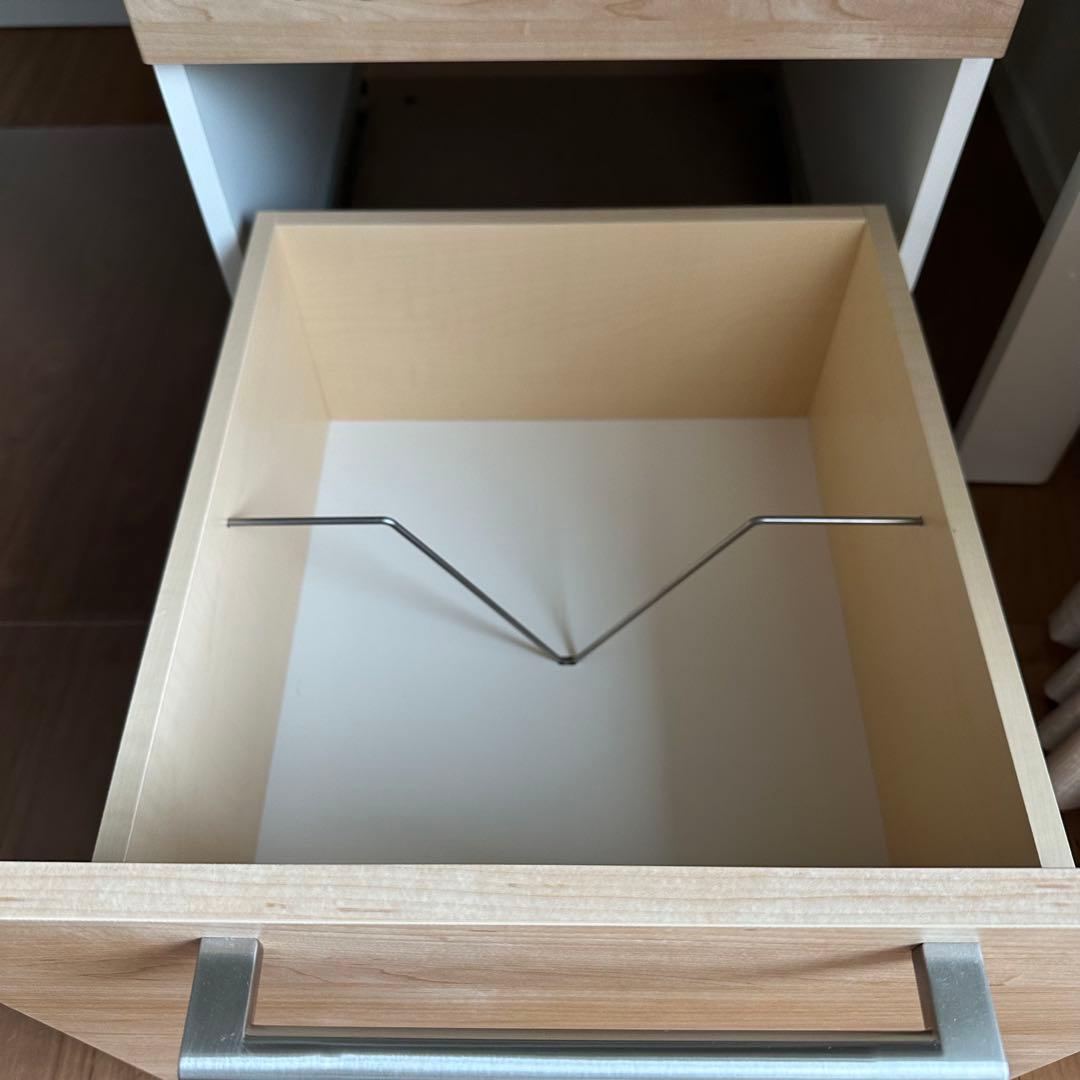 ②書斎机 学習机 デスクホリス ※引出しワゴン本体のみ(2/2)