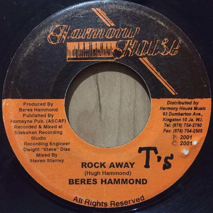 レゲエレコード BRES HAMMOND／ROCK AWAY