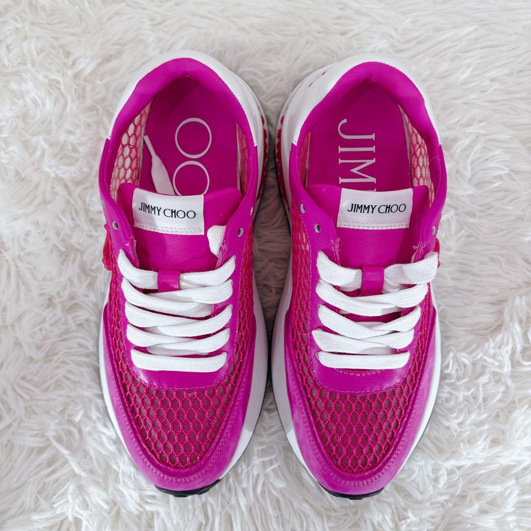 未使用級 Jimmy Choo ジミーチュウ　Memphis スニーカー