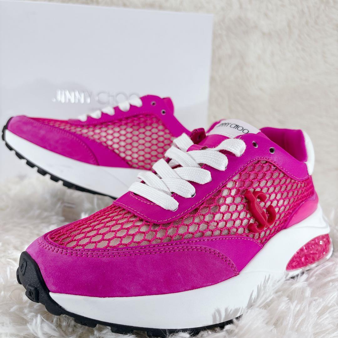 未使用級 Jimmy Choo ジミーチュウ　Memphis スニーカー