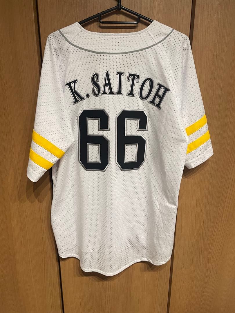 福岡ソフトバンクホークスユニフォーム斉藤和巳　サイズL