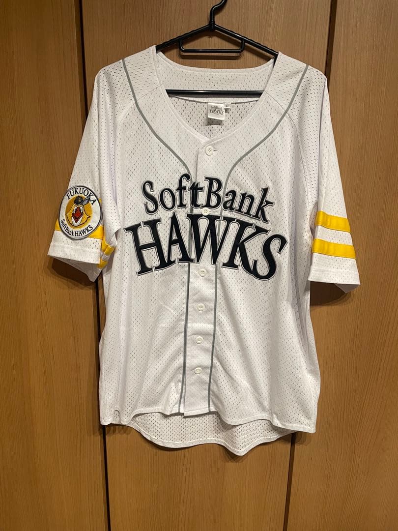 福岡ソフトバンクホークスユニフォーム斉藤和巳　サイズL