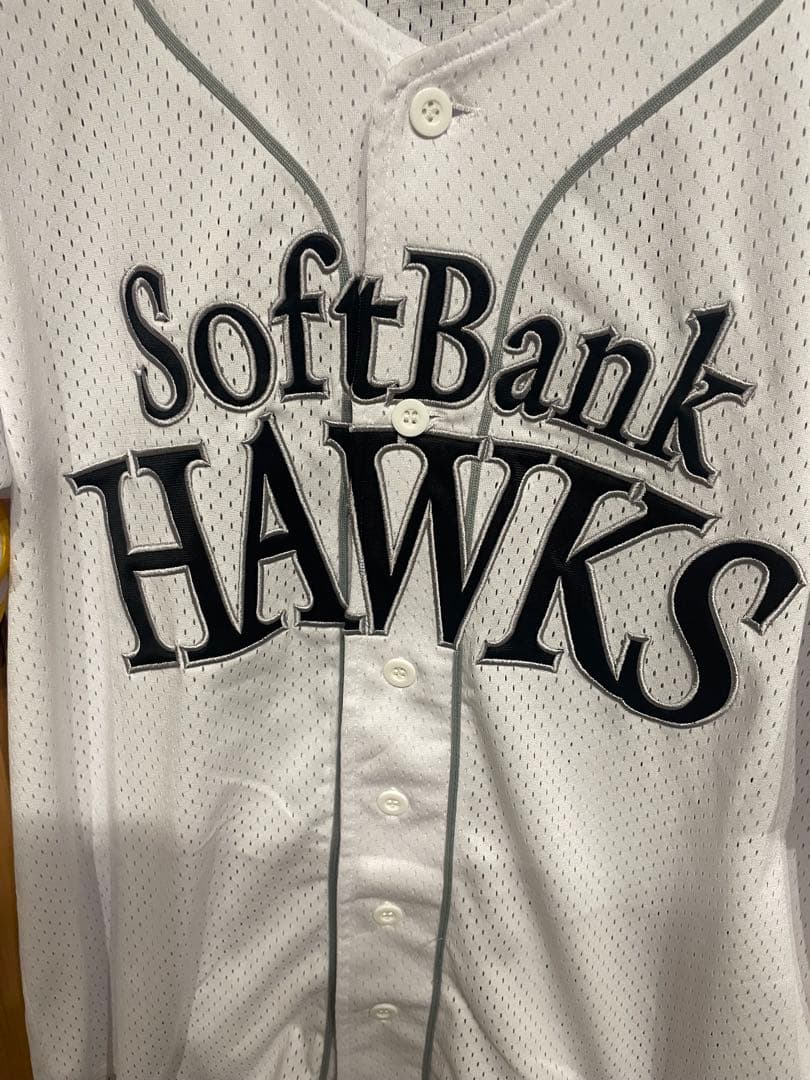 福岡ソフトバンクホークスユニフォーム斉藤和巳　サイズL