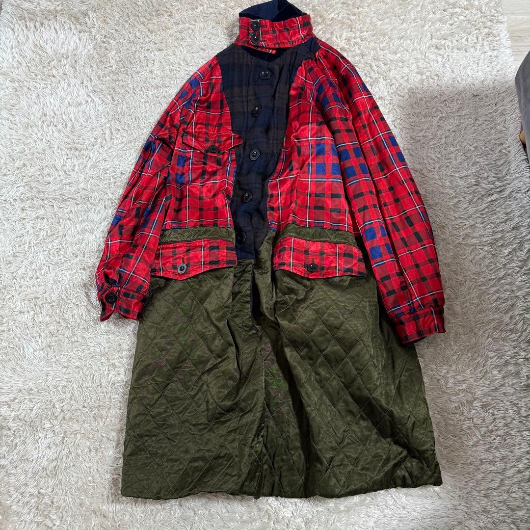 ジャケット・アウター sacai 20AW Reversible Check Coat