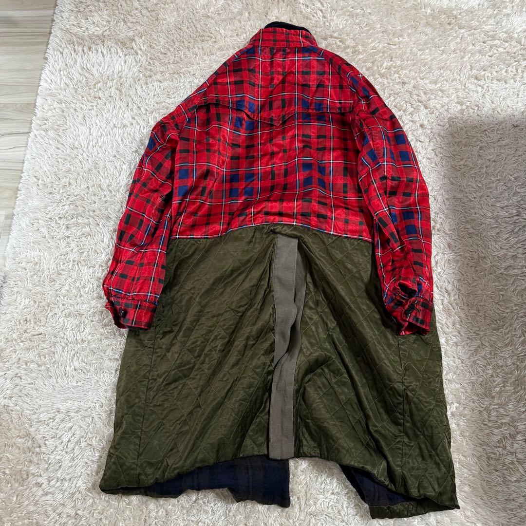 ジャケット・アウター sacai 20AW Reversible Check Coat