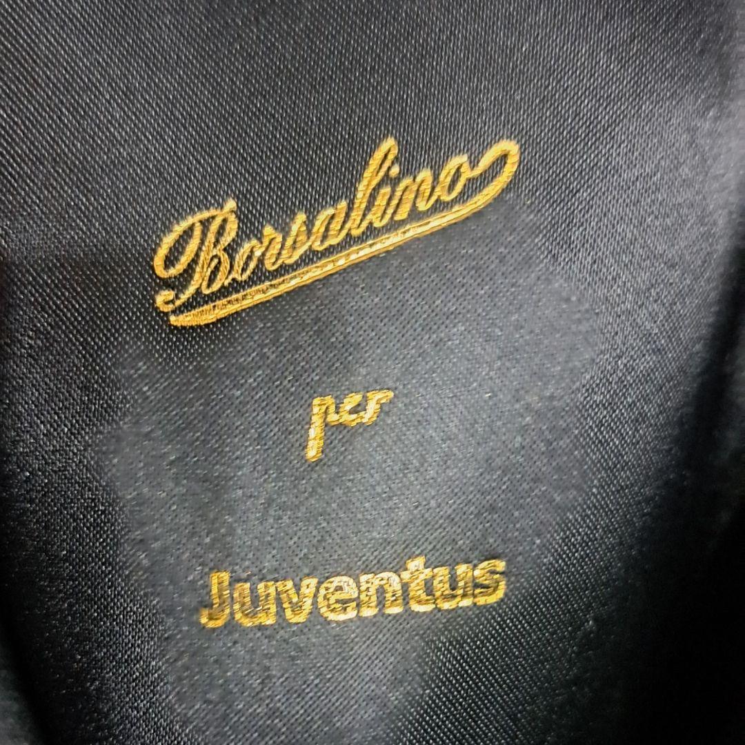 Borsalino×Juventus ラビットファー　中折れフェルトハット　62