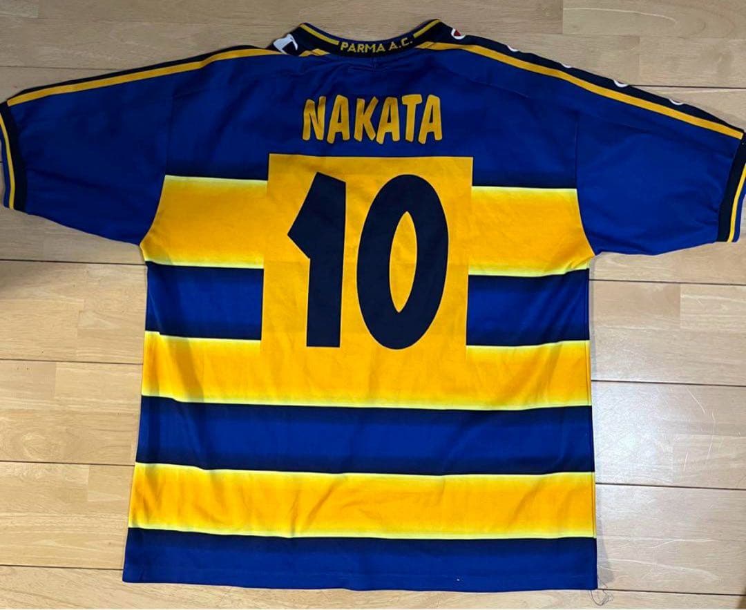 パルマレプリカユニフォーム（中田英寿）