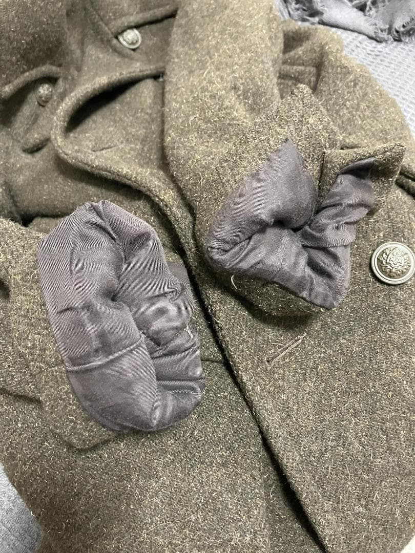 ナイジェルケーボン　ウール ピーコート Pコート　オリ－ブカーキ　サイズ46