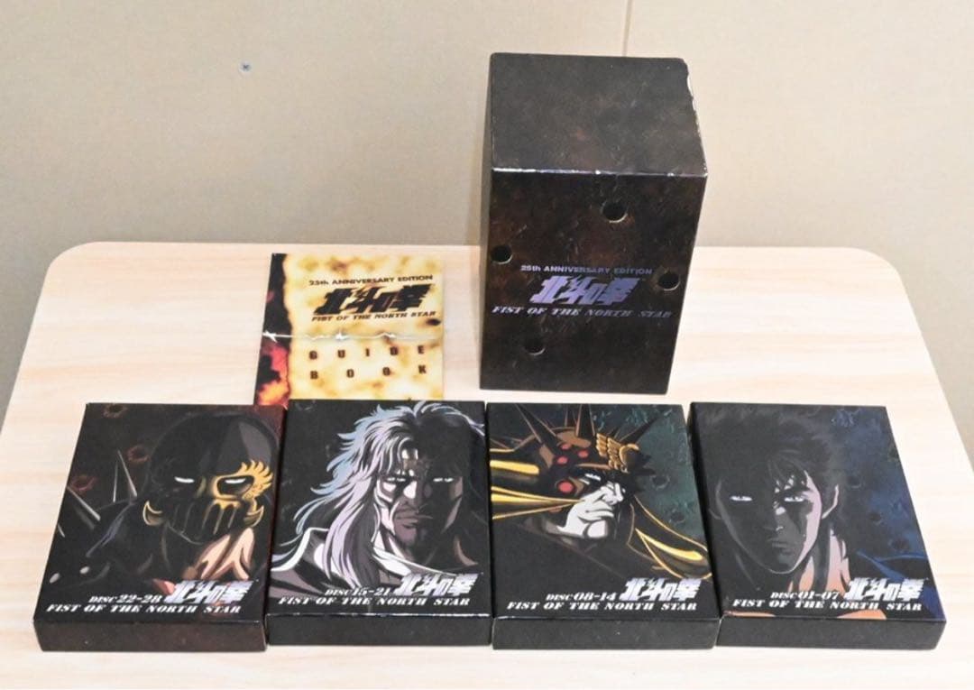 北斗の拳 25周年記念　DVD-BOX フィギュア付　限定生産　美品　貴重