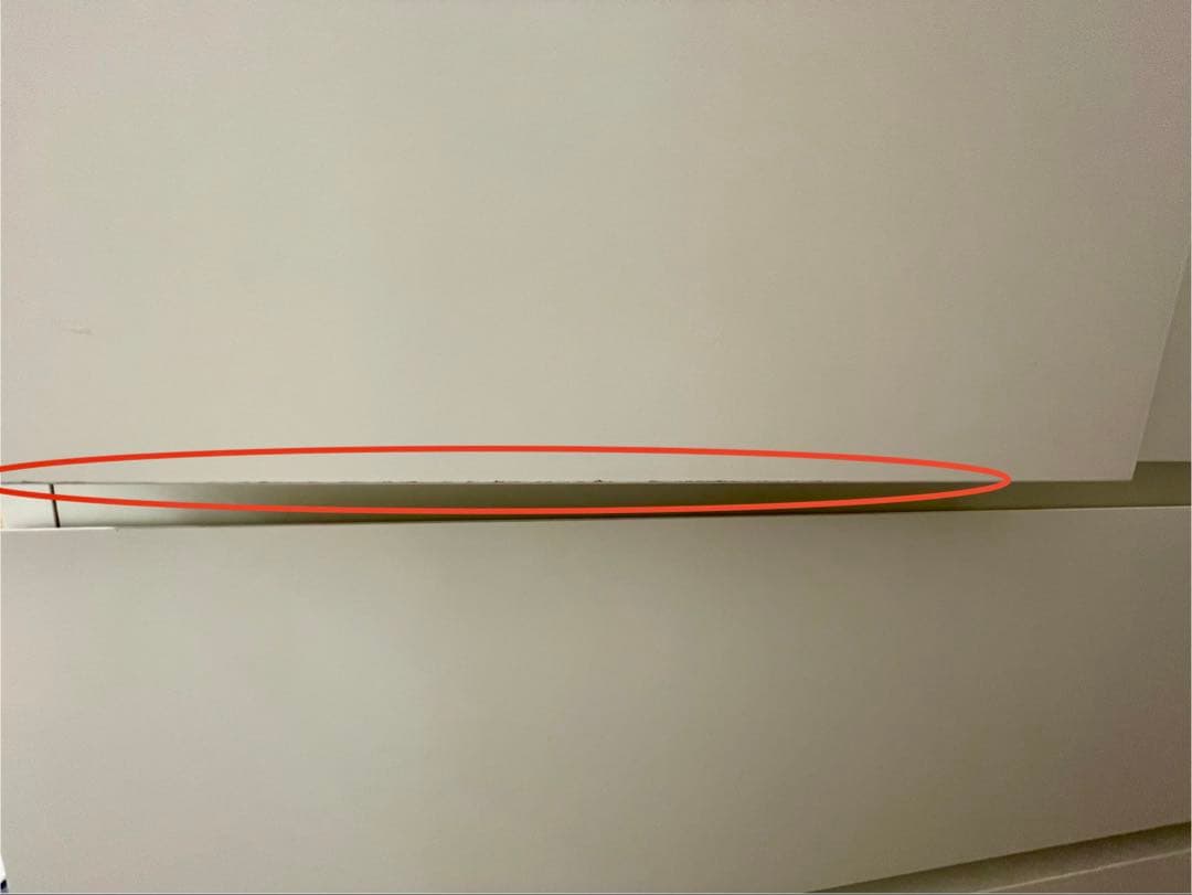 IKEA イケア　MALM マルム　ホワイト　5段