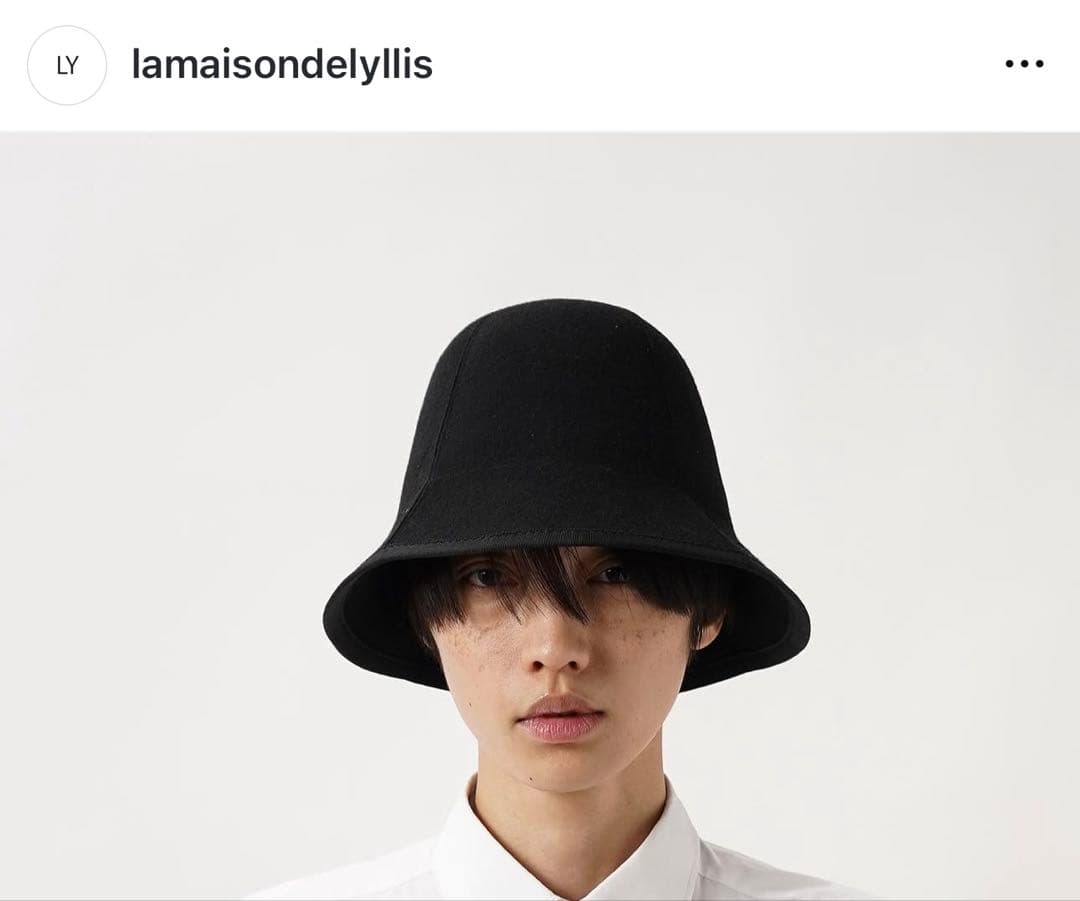 La Maison de l'Asie ブラウン ストローハット　天然ヒノキ