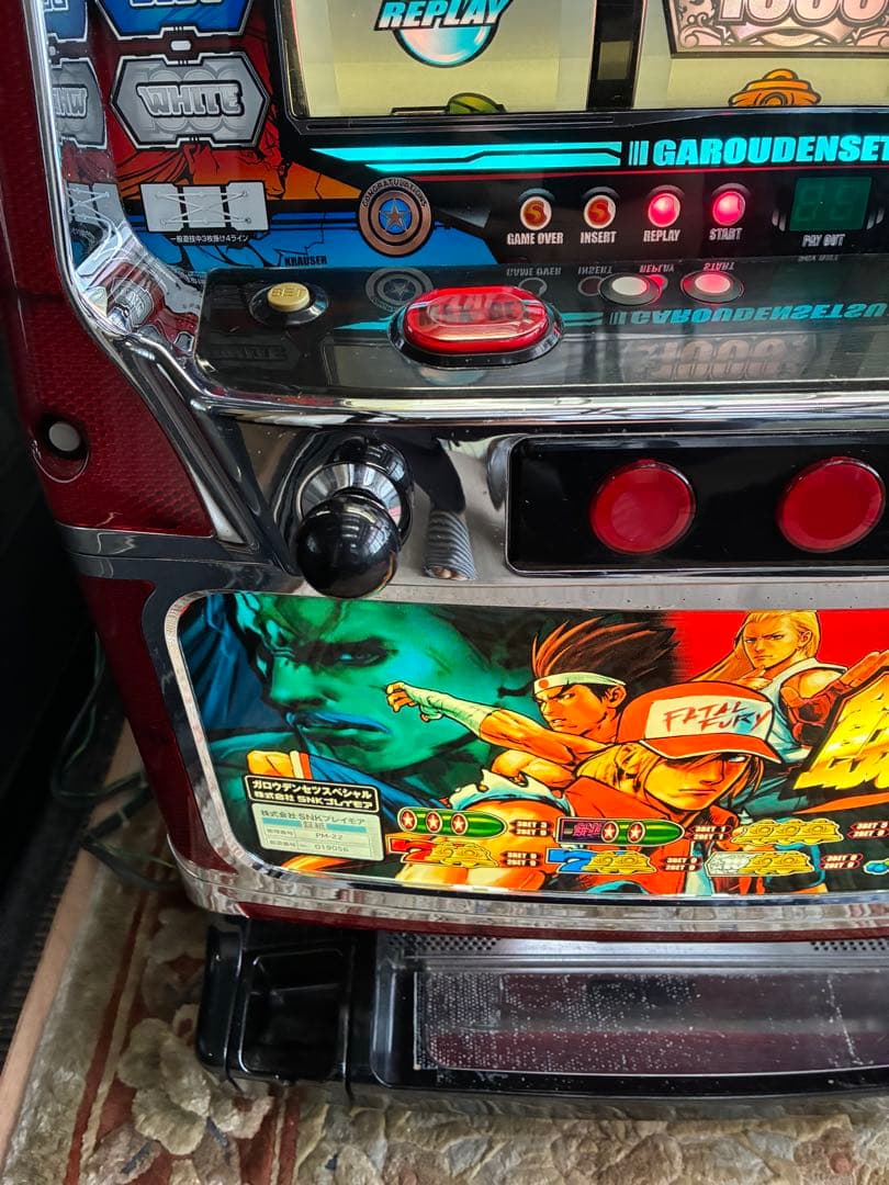 【訳あり】パチスロ メダル機 餓狼伝説スペシャル