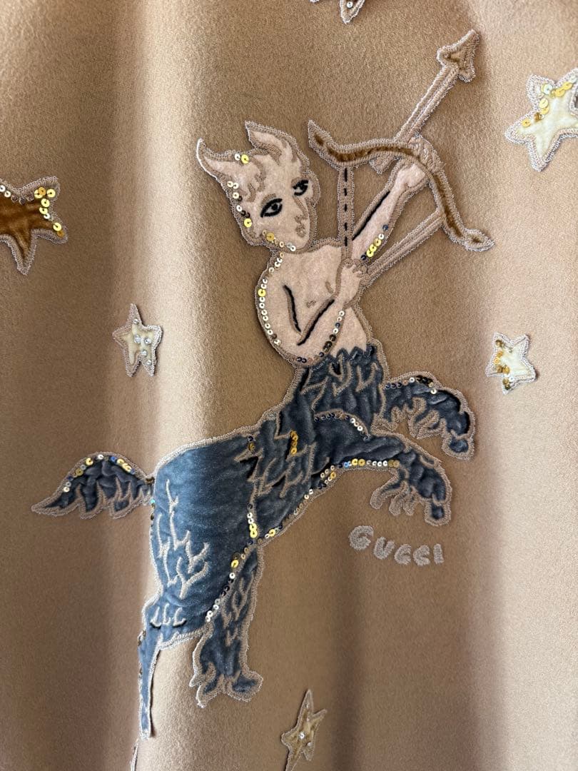 Gucci ベージュ 100%カシミアチェスターコート