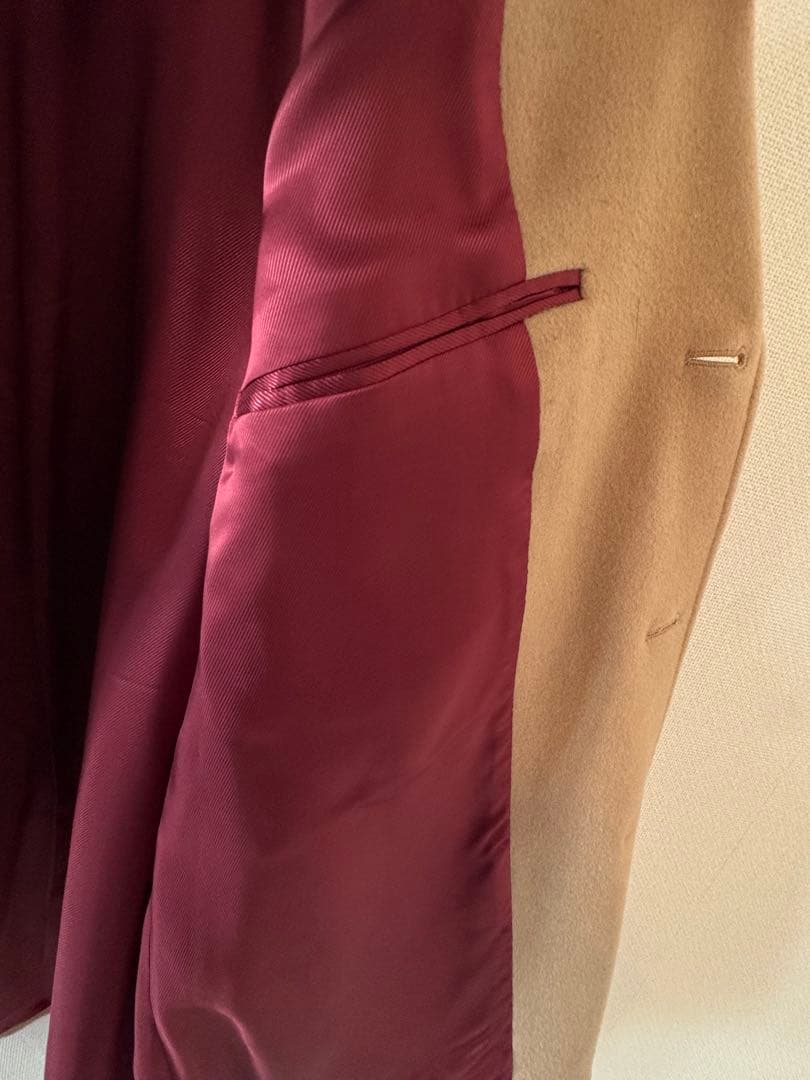 Gucci ベージュ 100%カシミアチェスターコート