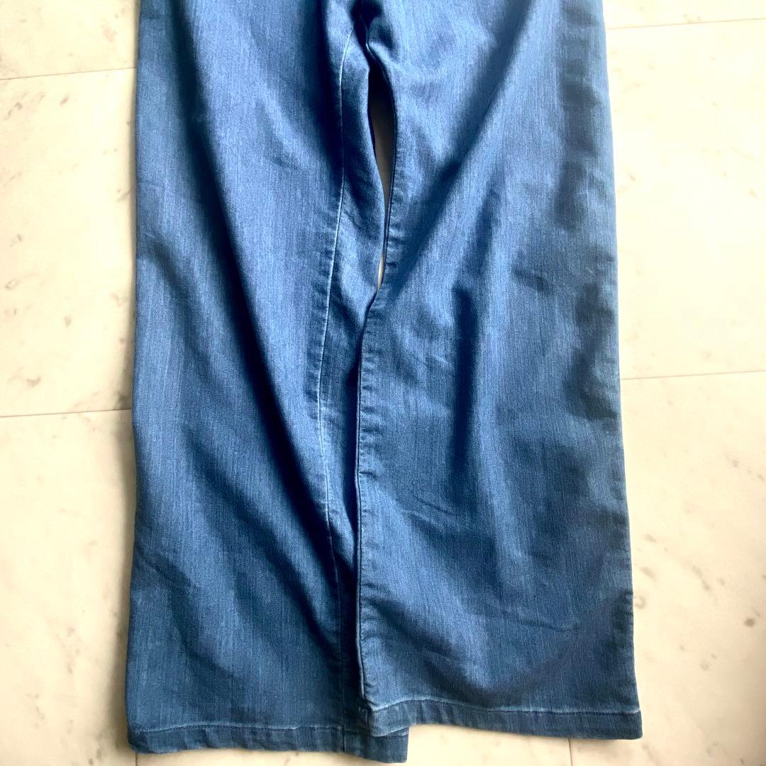 極美品レイチェルコーミー デニムシャンブレージャンプスーツ オールインワン 6
