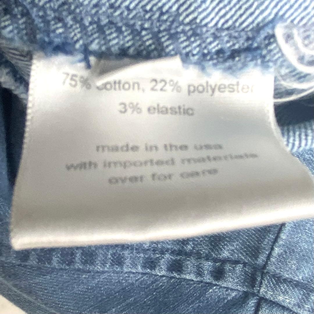 極美品レイチェルコーミー デニムシャンブレージャンプスーツ オールインワン 6