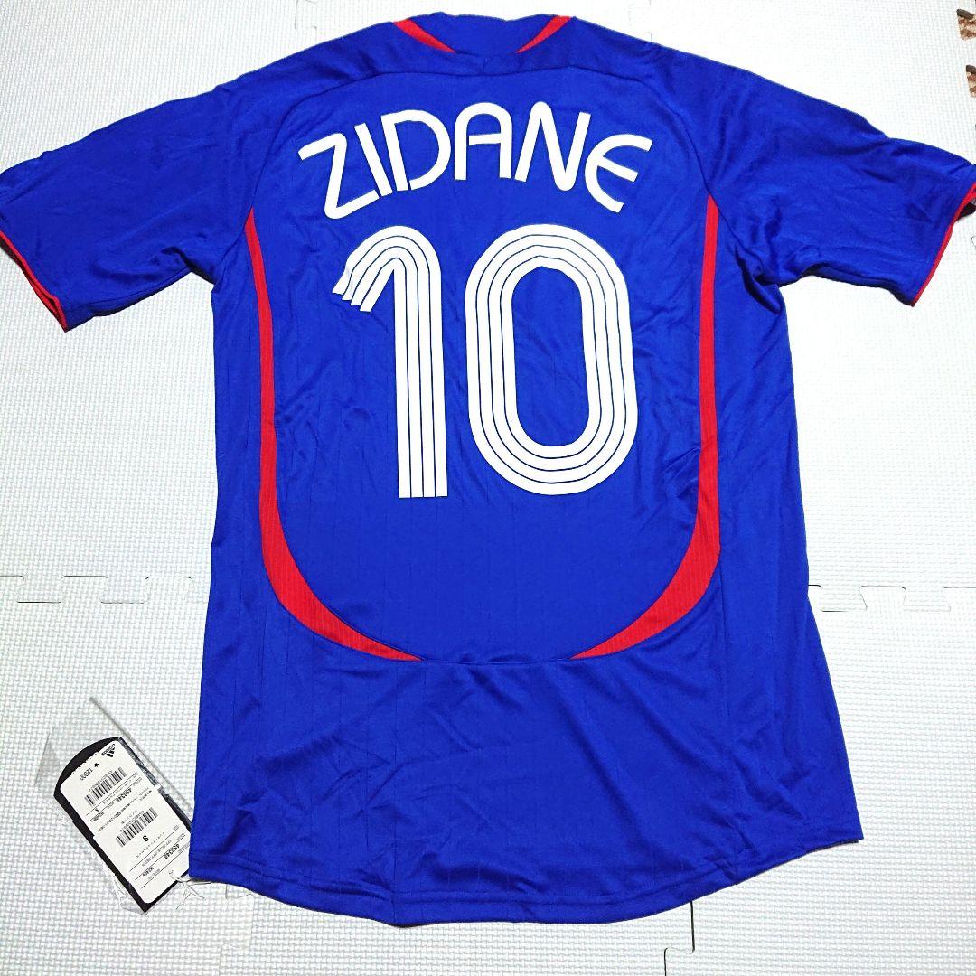 タグ付き フランス代表 ジダン ユニフォーム ゲームシャツ レアルマドリード