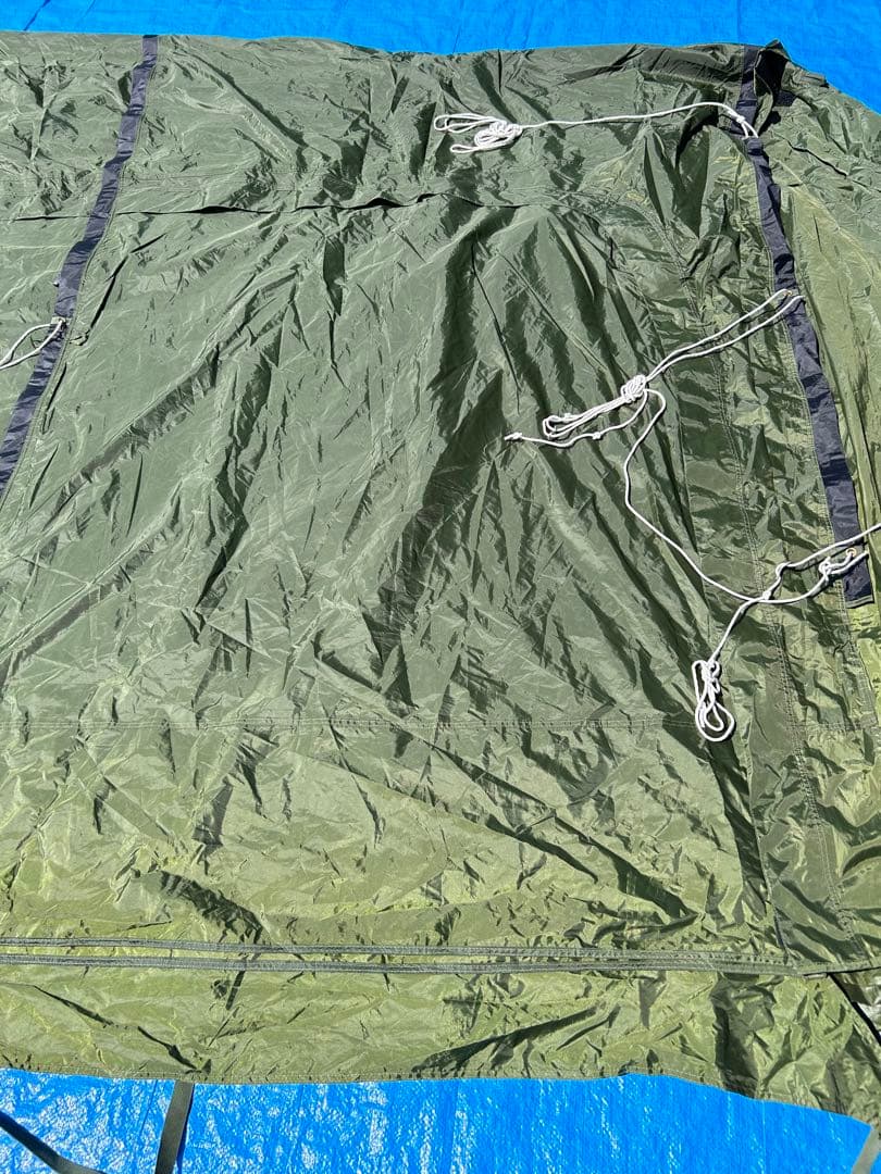 【美品】DOD カマボコテント 3(S) T3-688-KH カーキ