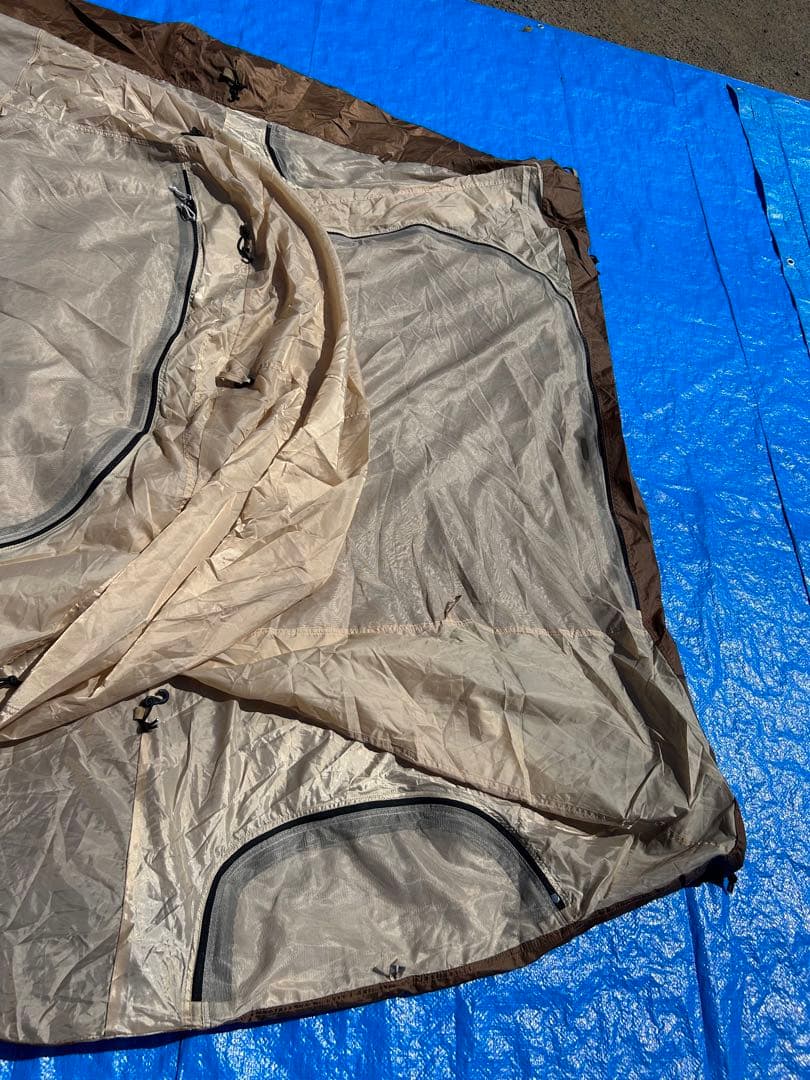 【美品】DOD カマボコテント 3(S) T3-688-KH カーキ