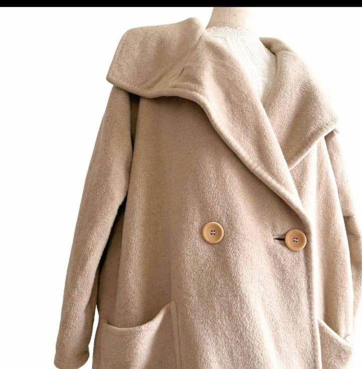 Max Mara カシミヤ混ウール テーラードジャケット M