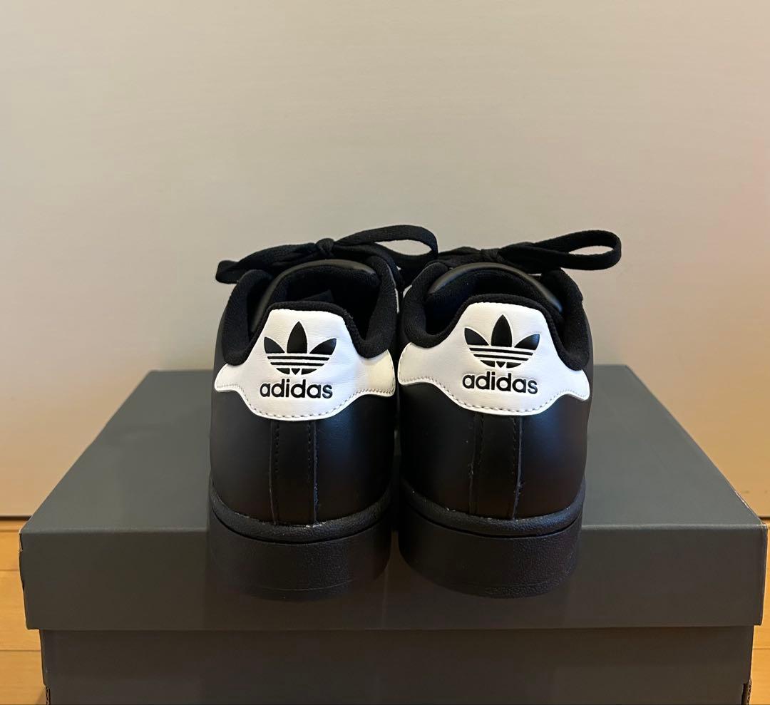 adidas superstar BLACK アディダス スーパースター 24