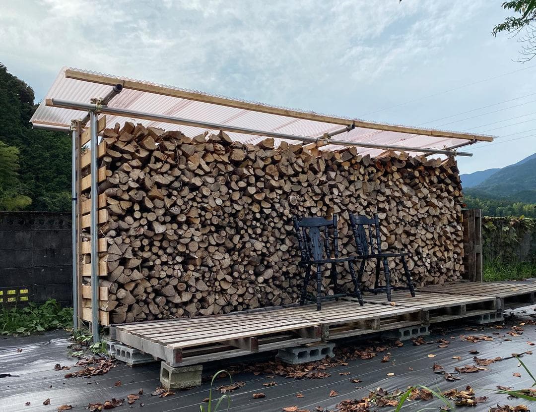 超激安！薪ストーブ用薪 広葉樹ミックス１㎥ お早めに！