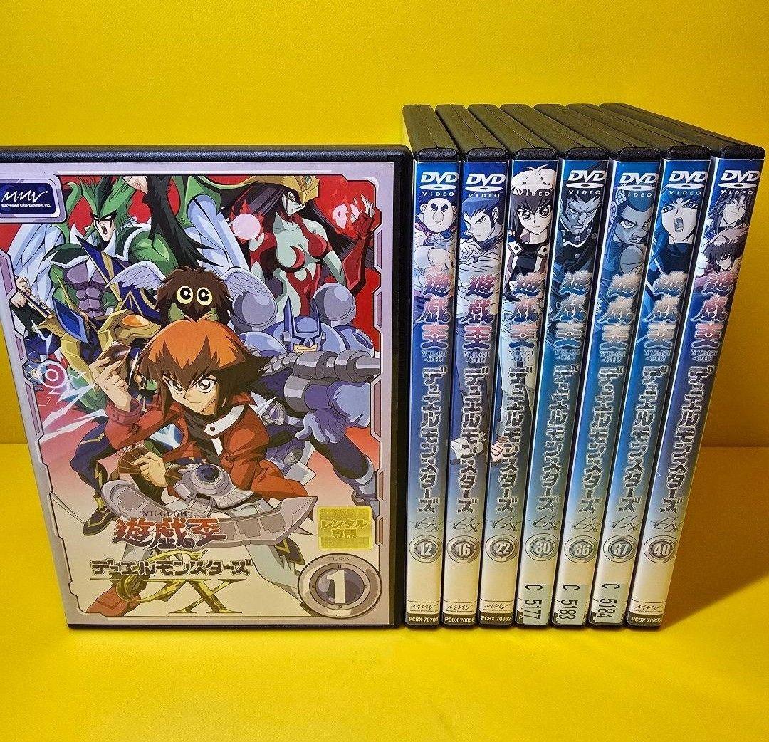 新品ケース交換済み　遊戯王 デュエルモンスターズ GX　DVD全45巻　※ジャケ