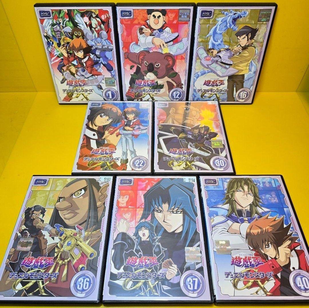 新品ケース交換済み　遊戯王 デュエルモンスターズ GX　DVD全45巻　※ジャケ