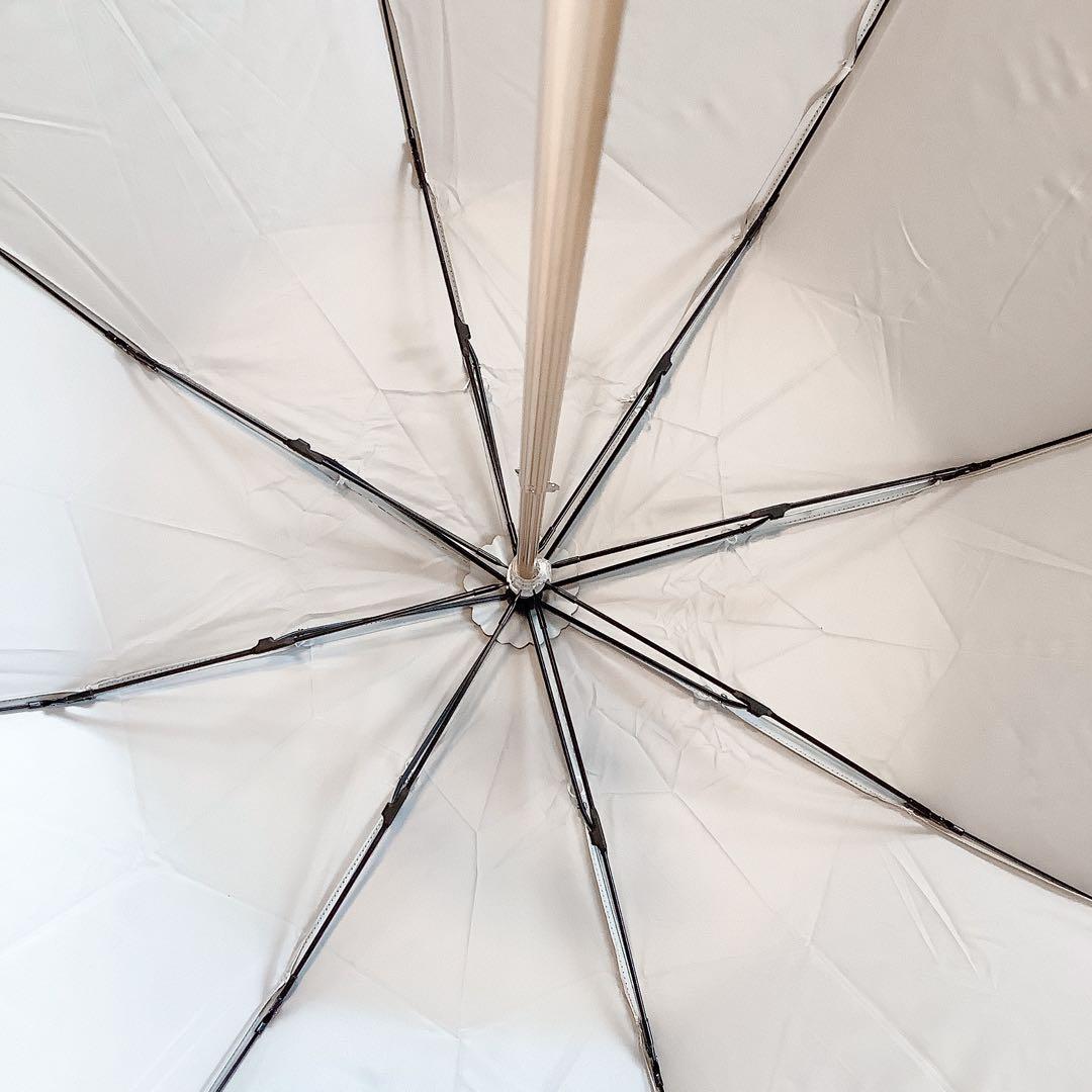 新品★ポロラルフローレン★フラワープリント晴雨兼用2段折りたたみ日傘★ブルー系傘