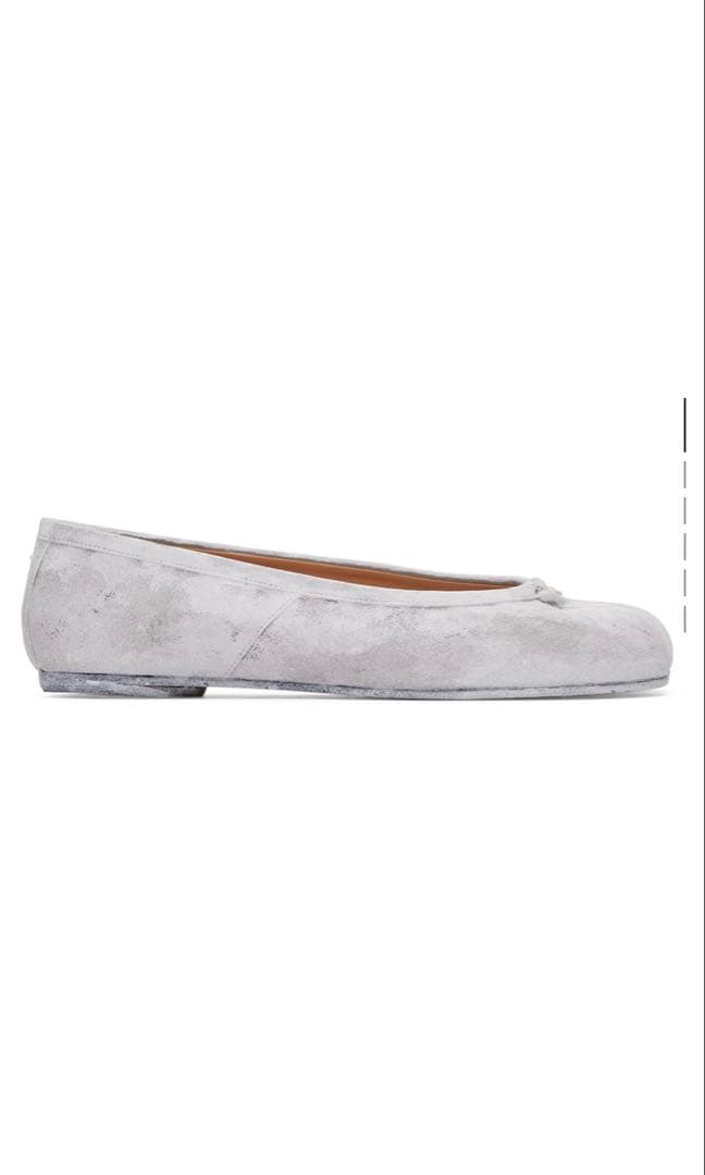 Maison Margiela Tabi 足袋 フラットシューズ ペイント