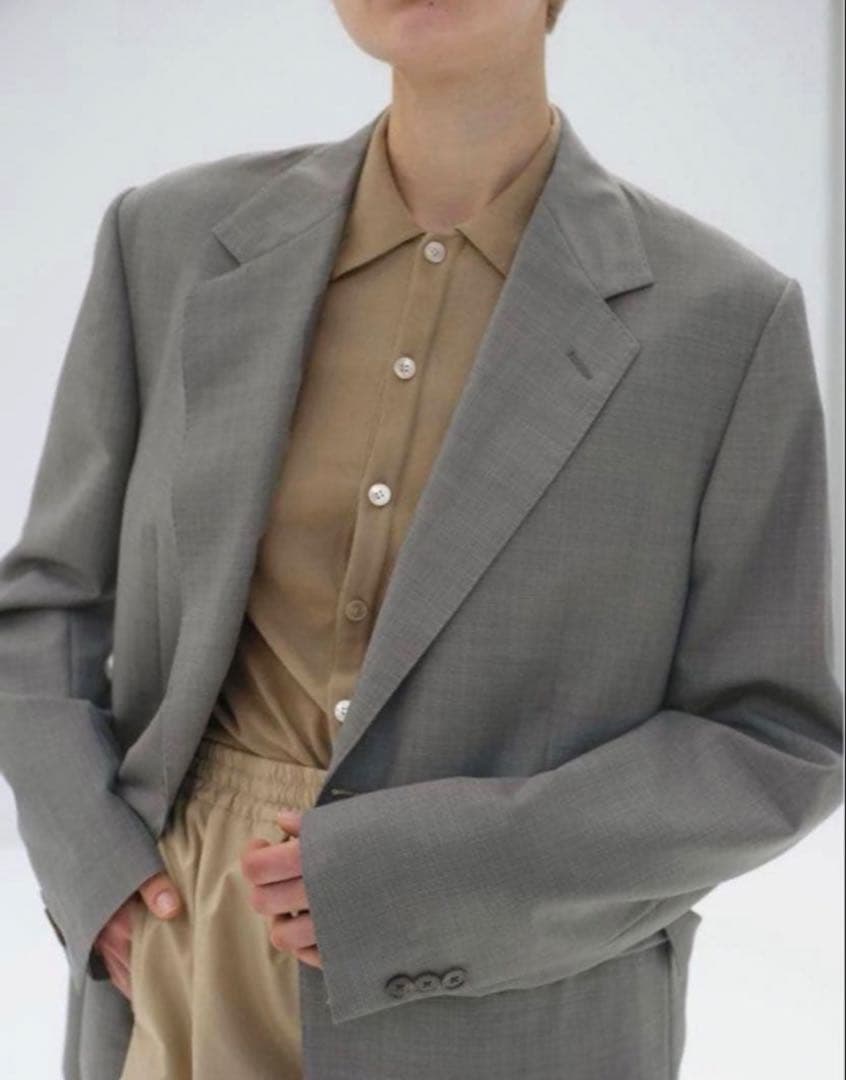 AURALEE オーラリー　ジャケット 黒　美品