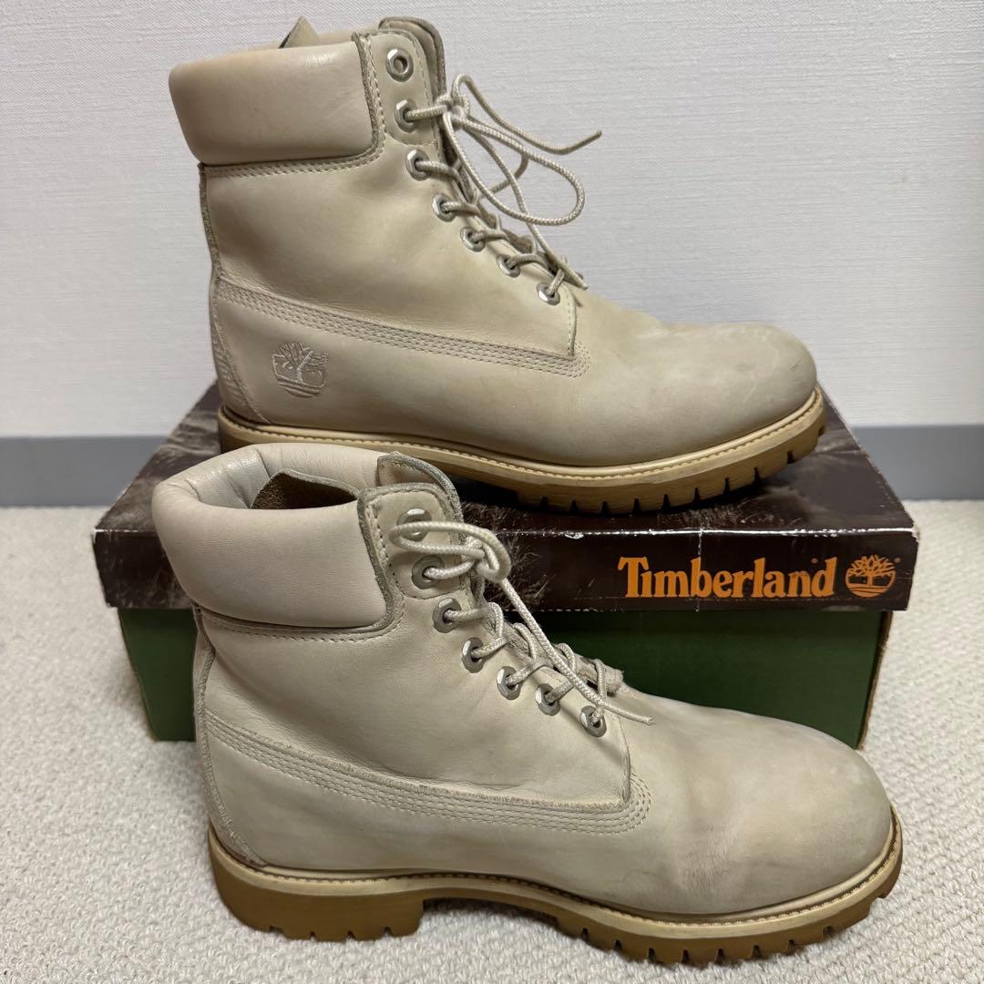 Timberland ティンバーランド 6インチ プレミアム ブーツ/ホワイト