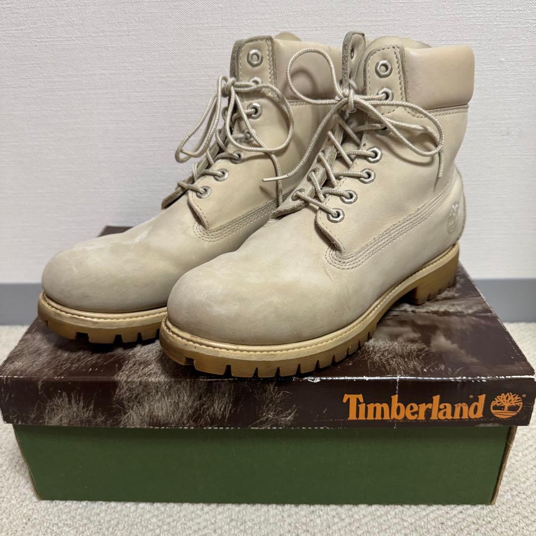 Timberland ティンバーランド 6インチ プレミアム ブーツ/ホワイト