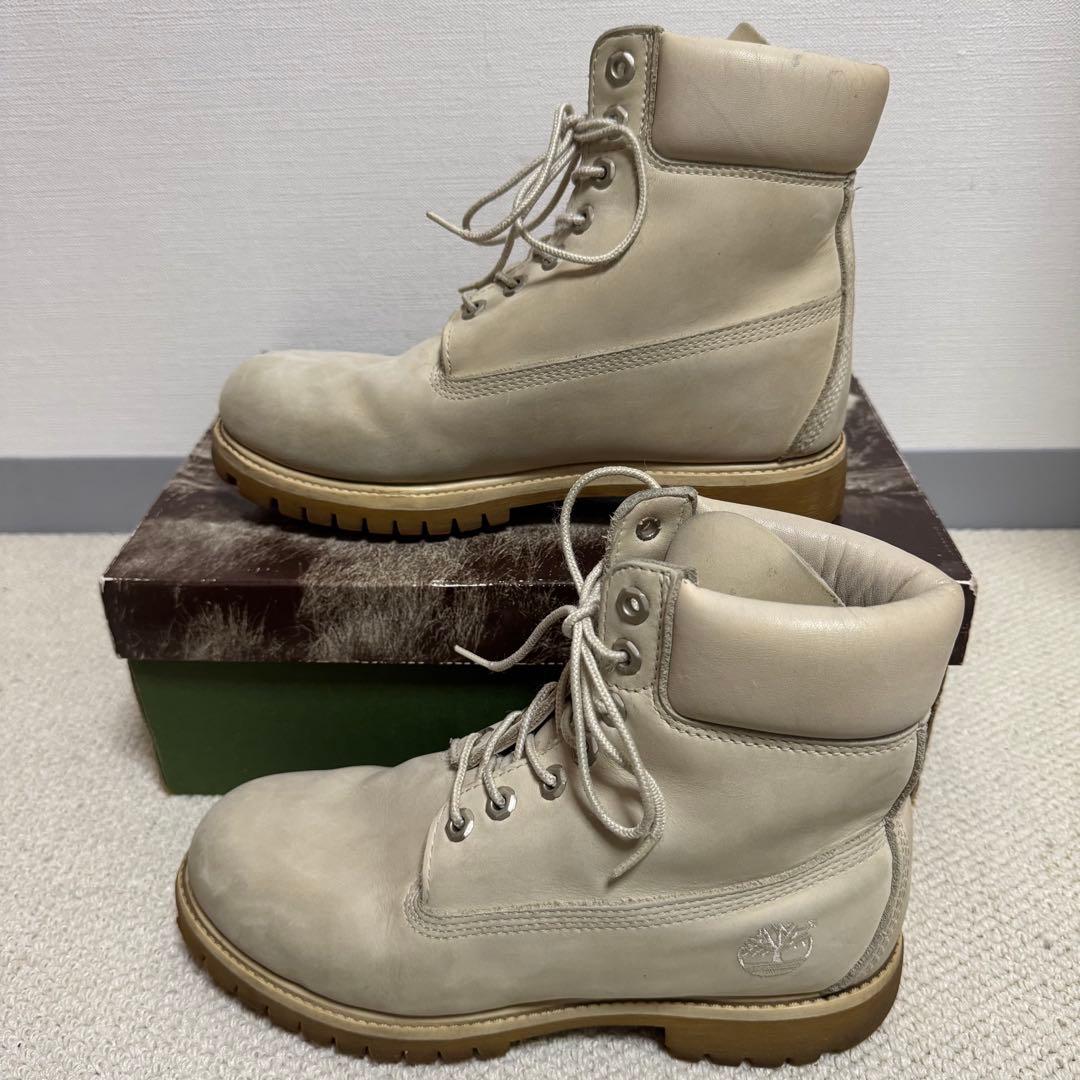 Timberland ティンバーランド 6インチ プレミアム ブーツ/ホワイト
