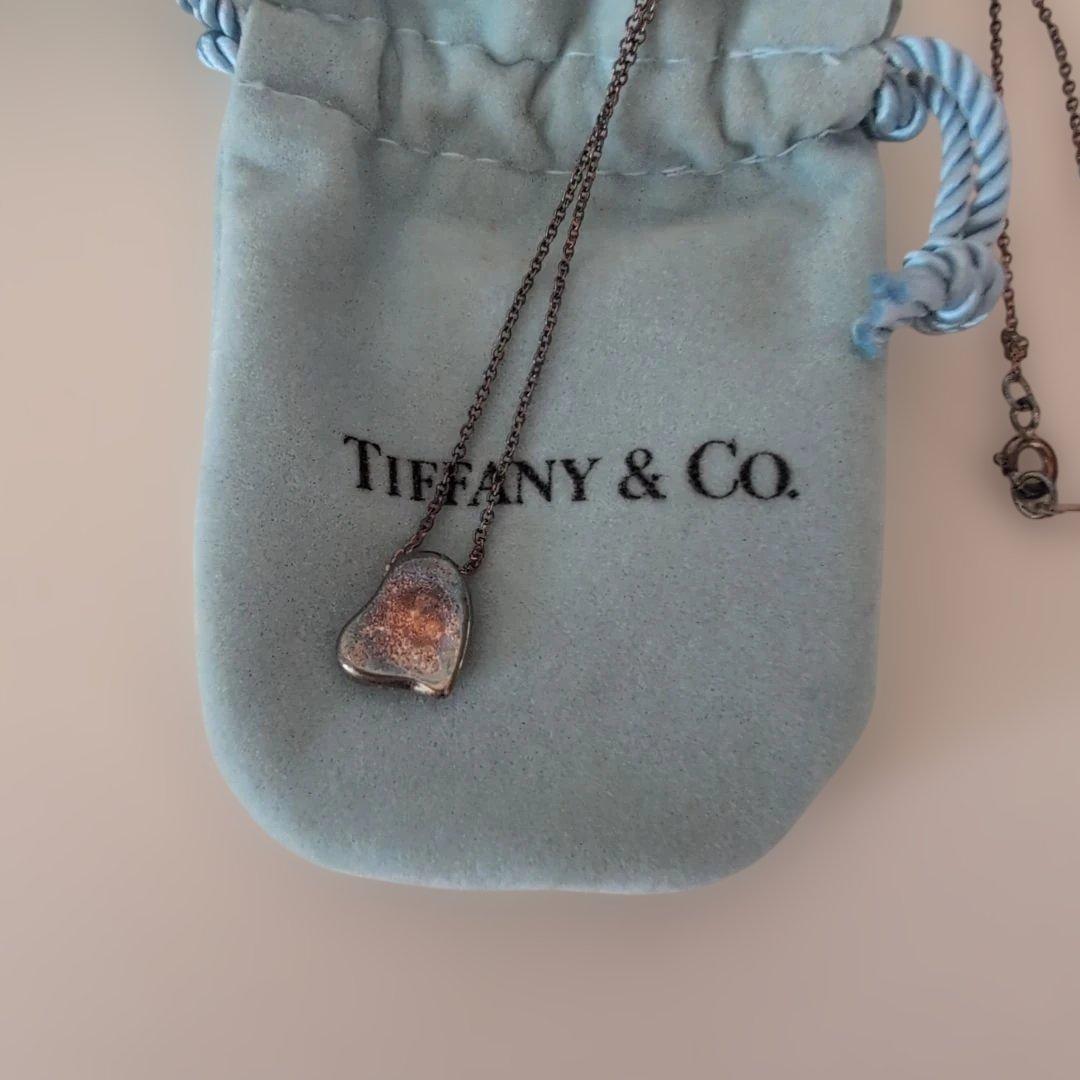 Tiffany & Co. ハート型シルバーネックレス