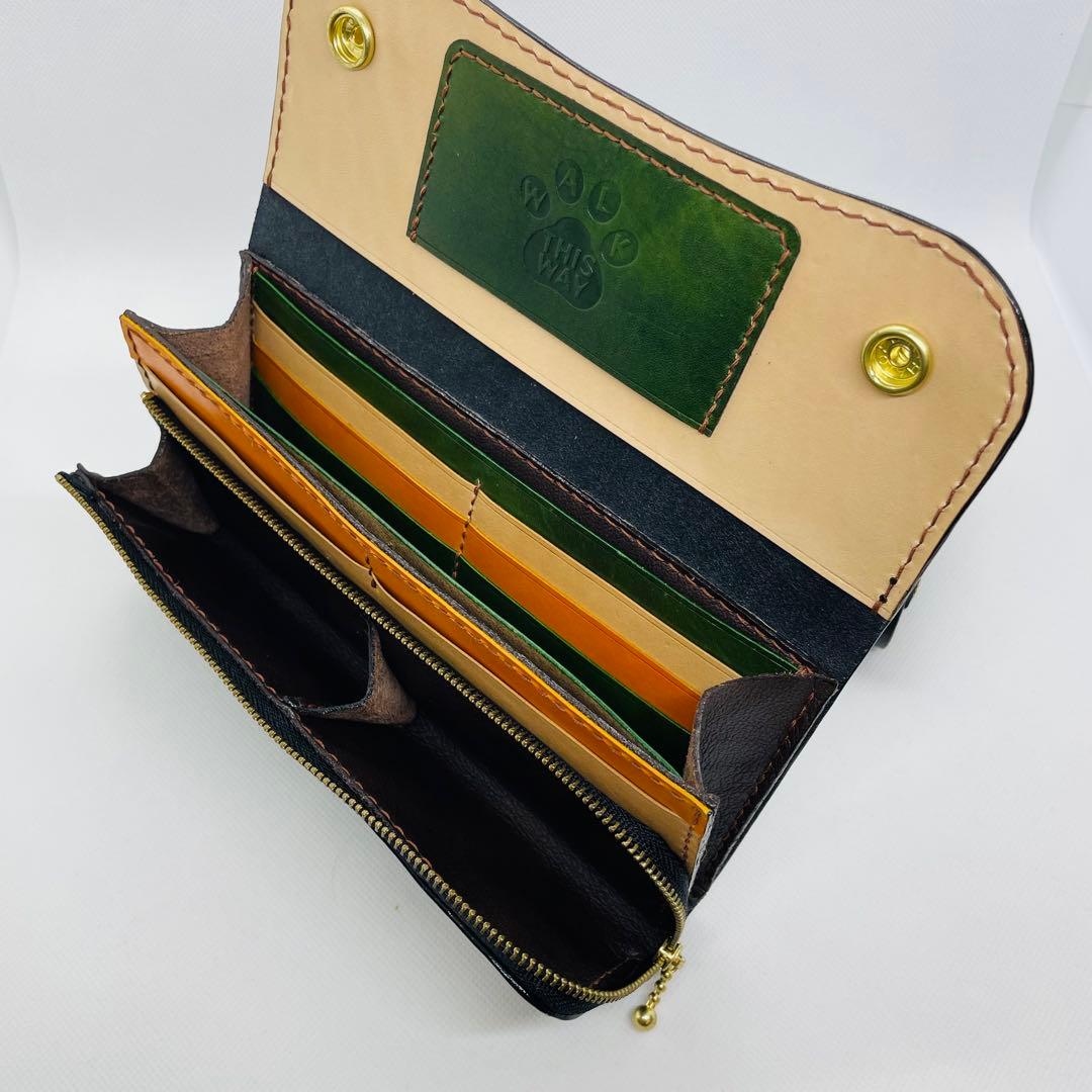 トラッカーウォレット風の使いやすい長財布