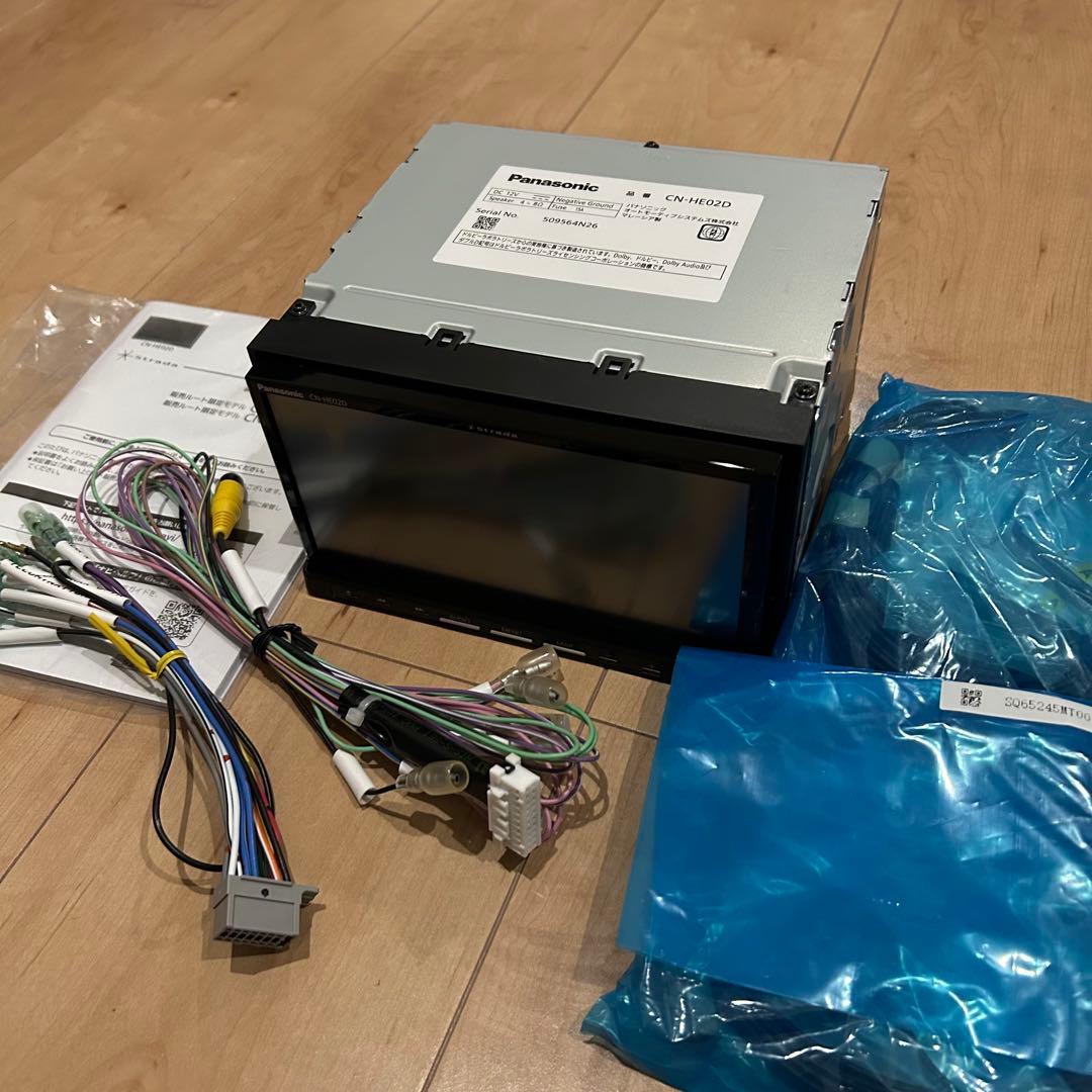 パナソニック ストラーダ CN-HE02D フルセグ カーナビ