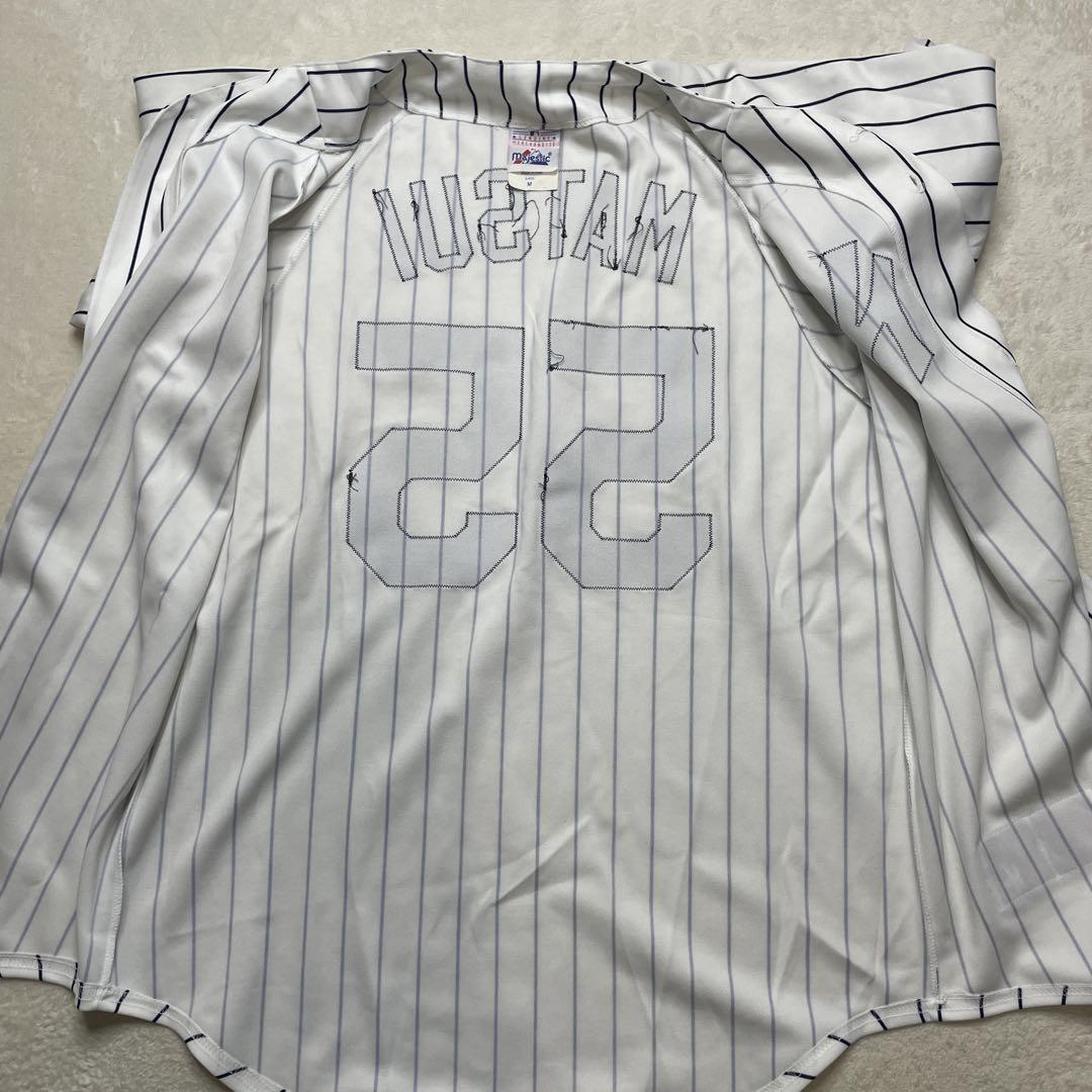 【美品　XL相当】Majestic ヤンキース　MATSUI 55 ユニフォーム
