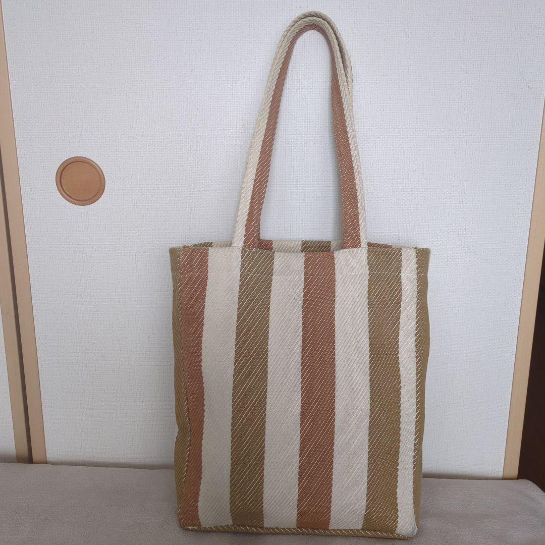 A.P.C. ストライプ トートバッグ