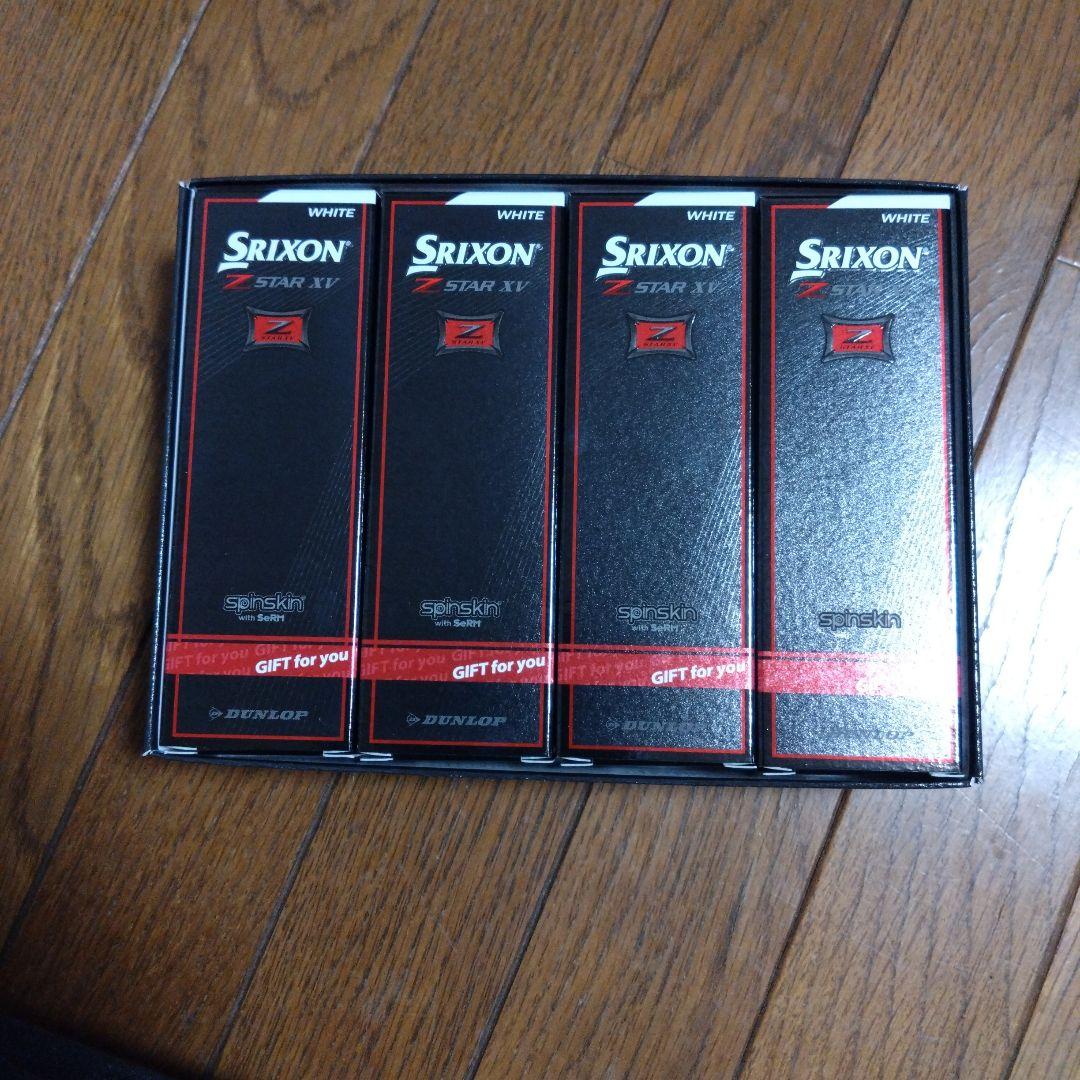Srixon Z STAR XV ホワイト 2ダースセット