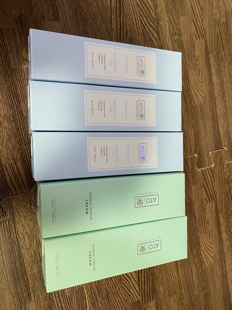 ATO楽ジェルとクリーム