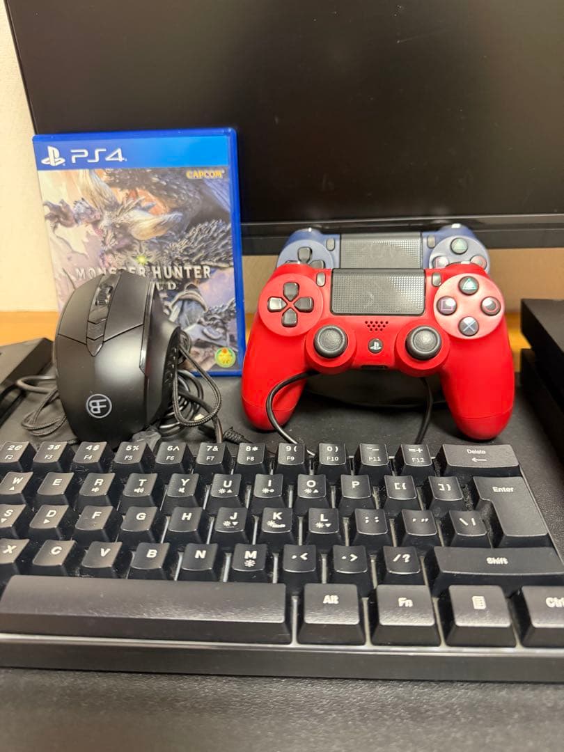 SONY PlayStation4 1TBセット一式モニター付き